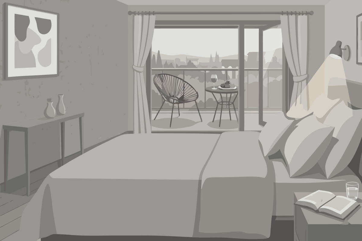 Chambre Simple avec Kitchenette